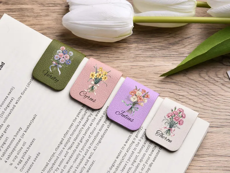Personalized Magnetic Bookmark